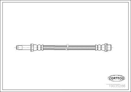 FREN HORTUMU ARKA MERCEDES SPRINTER B906 . VW CRAFTER 30-35-50