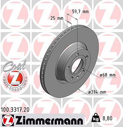 ÖN FREN AYNASI HAVALI A6 2.0TDI/2.0TFSI/2.4/2.4 QUATTRO/2.7TDI/2.7TDI QUATTRO 07/04 986479301-986479C70-DF4470