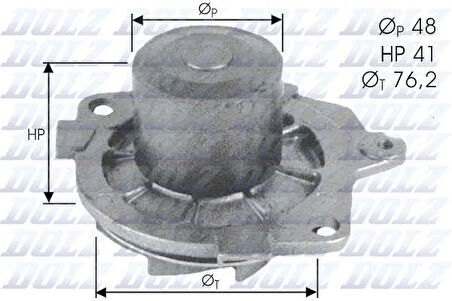 DEVİRDAİM DOBLO-BRAVA-MAREA-STILO 1.9JTD-ASTRA H-VECTRA C 1.9CDTI PA672