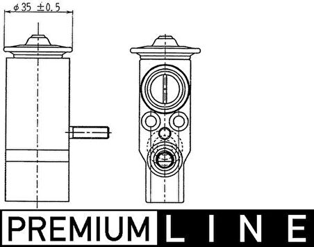 KLIMA VALFI EXPANSION MERCEDES W202 W210 R170 W638 W639 B901 B904 B906