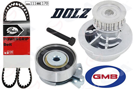 DEVİRDAİMLİ EKSANTRİK GERGİ KİTİ 111x170 111 DİŞ ASTRA F-CORSA B 1.2-1.4-1.6 8V GD111H9.5P170