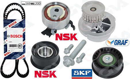 DEVİRDAİMLİ EKSANTRİK GERGİ KİTİ ASTRA F-CORSA B-VECTRA B 1.4i-1.6i-1.8i 16V X14XE-X16XEL-X18XE