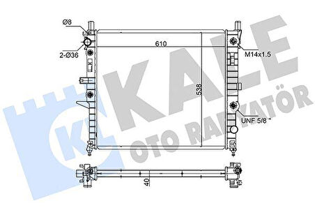 MOTOR SU RADYATORU MERCEDES ML-CLASS W163 98 05