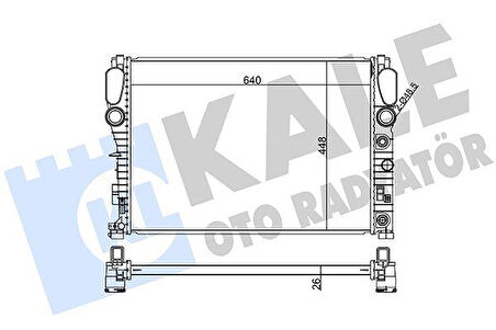MOTOR SU RADYATORU MERCEDES M272 OM646 C219 W211 S211
