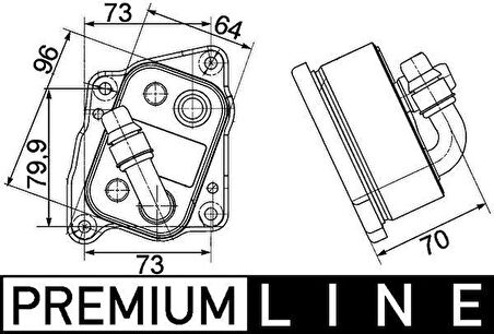 MOTOR YAG SOGUTUCU BMW N40 N43 N46 E81 E46 E90 E91 E60 E83 E85 PREMIUM LINE