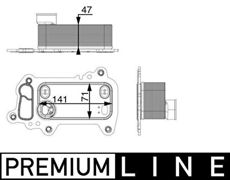 MOTOR YAG SOGUTUCU PREMIUM LINE BMW E81 E82 E88 E90 E92 E93 E60 E83 E84