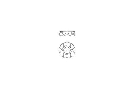 PISTON SEGMAN STD 80.00mm MERCEDES OM622 W447 . RENAULT R9M 1.6 dCi MEGANE TALISMAN TRAFIC NISSAN QASHQAI X-TRAIL NV300