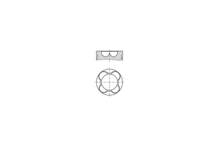 PISTON SEGMAN 84.50mm 0.50 BMW M57 D30 E46 E60 E90 E92 E65 E66 E83 E53