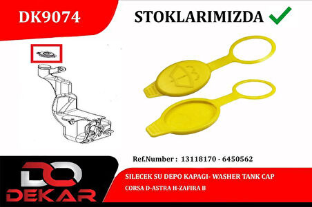 SILECEK SU DEPO KAPAGI CORSA D-ASTRA H-ZAFIRA B