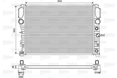 MOTOR SU RADYATORU MERCEDES M272 OM646 C219 W211 S211