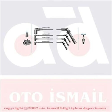 BUJİ KABLO TK ASTRA1.4 16V-CORSA 1.2-1.4 ie 94