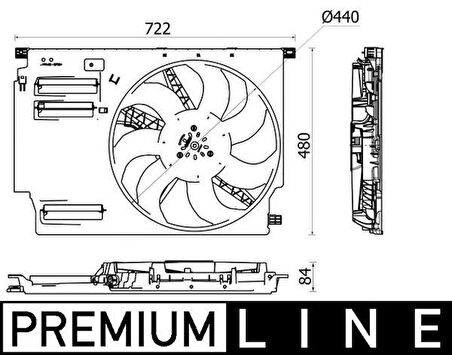FAN TERMIGI BMW F45 F48 MINI F60 PREMIUM LINE