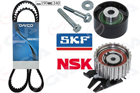 EKSANTRİK GERGİ KİTİ 190x240 BRAVO 96 DOBLO 01 MAREA 99-02 -IDEA 04 1.9JTD KTB317 DAYCO KAYIŞ