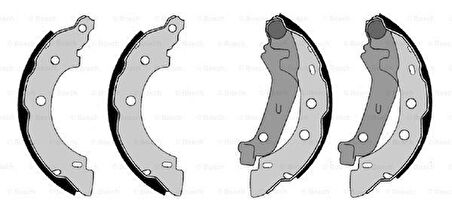 ARKA PABUÇ BALATA KNG 1.2-1.4 ENJ1.6.-1.9D 97 1.5DCİ 01 KUBISTAR 03-09 203x39 0986487570
