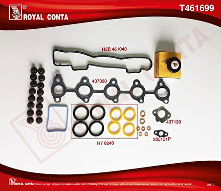 MOTOR UST TAKIM CONTA SKT KEÇELİ S.LASTİKLİ SKCSİZ FOCUS II 1.6 TDCI 04 11 FIESTA 1.6 TDCI 02 08 FUSION 1.6 TDCI 04 14 VOLVO C30 06 12 S40 II 06 12 S80 II 06 12 V50 05 12 V70 III 09 11 1.6D-206-207