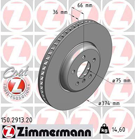 FREN DİSKİ KARBONLU HAVALANDIRMALI TEKLİ ÖN SAĞ BMW F10-F11-F12-F13-F01-F02-F03-F04 0986479E27-DF6614S
