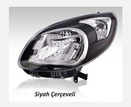 FAR SİYAH ÇERÇEVELİ MOTORLU SOL R.KANGOO 2013