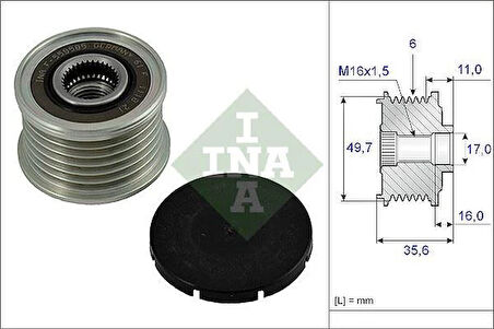 ALTERNATOR KASNAGI MERCEDES W202 W203 CL203 C209 W210 W461 W163 W220 W638 W639 B901 B904