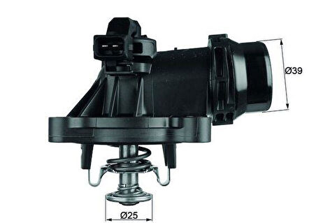 TERMOSTAT GOVDELI BMW N42 N43 N46 E90 E81 E87 E82 E46 E91 E92 E83 E84 E85 Z4