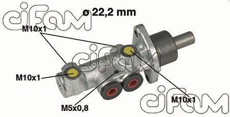 FREN ANA MERKEZİ FIAT DOBLO 01 1.2 1.3 1.6 1.9D ABS SİZ 22mm