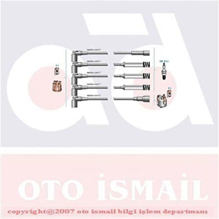 BUJİ KABLOSU OPEL A KASA TÜM MODELLER 4 TÜPLÜ