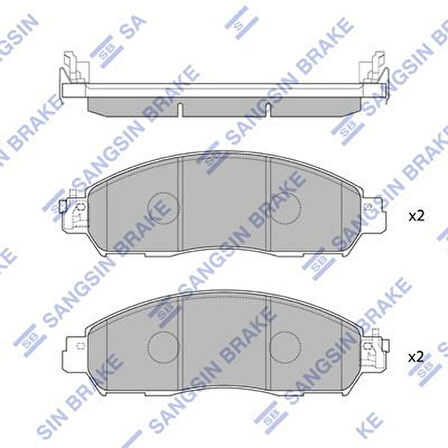 ÖN FREN BALATA NISSAN NAVARA 2.3L YS23 D23 16-