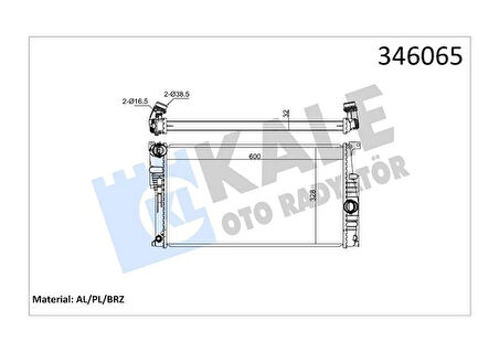 MOTOR SU RADYATORU BMW N47 N13 B47 F30 F20 F22 F32 F34 F36