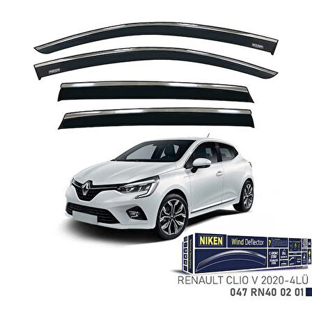 KROMLU CAM RÜZGARLIĞI RENAULT CLIO V 2020- 4LÜ