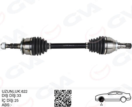 KOMPLE AKS SOL OPEL ASTRA K 1.4 TURBO-1.6 CDTI M/T 15-