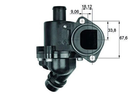TERMOSTAT KOMPLE PASSAT-A4 2.0FSI 105C