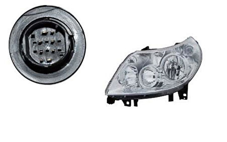 20-B334-05-2B F.DUCATO ÖN FAR EL.MOT.8 FİŞLİ LH.07-11