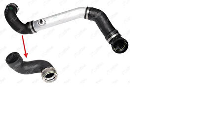 TURBOSARJ HORTUMU SOL BMW X3 E83 M47N2 ALT