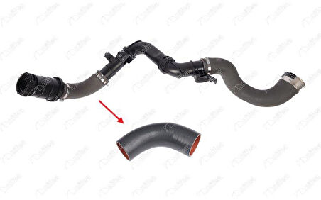 TURBO HORTUMUPLASTİK BORU HARİÇOK İLE GÖSTERİLEN KÜÇÜK HORTUM RENAULT TRAFIC