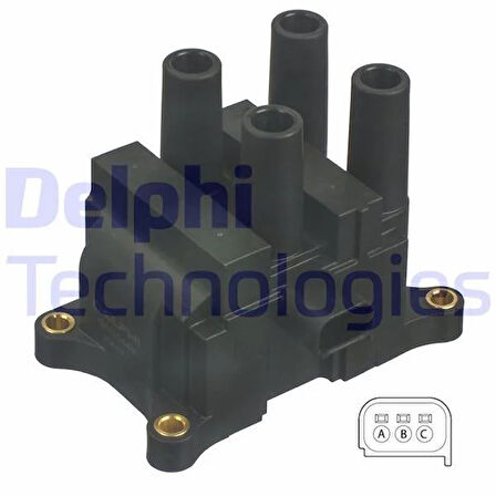 ATESLEME BOBINI FIESTA V-VI 01 11 FUSION 01 12 1.25-1.3-1.4-1.6TI FOCUS II C MAX 1.4-1.6TI VOLVO C30 06 12 S40 II 05 12 V50 05 12 1.6