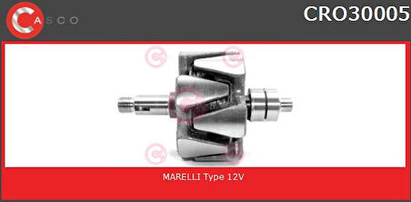 ROTOR 12 V 65A TMPR-TIPO-UNO-DOGAN-R19