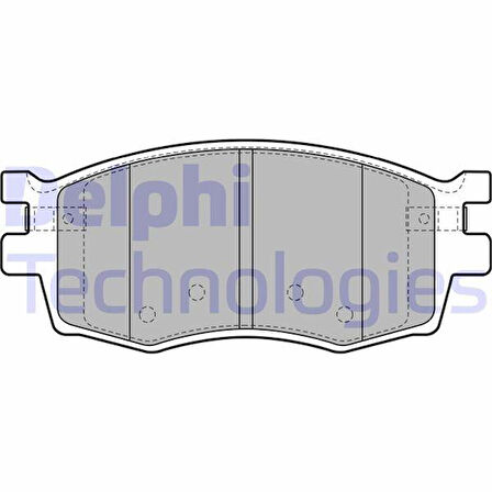 ÖN FREN BALATA HYUNDAI ACCENT ERA 1.4L 1.6L benzinli 06-10 1.5L CRDi dizel 06- / İ20 1.4L D4FC CRDi dizel 08- / KIA RIO 1.4L 1.6L benzinli 05- 1.5L CRDİ 06-