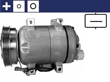 KLİMA KOMPRESÖRÜ A4 1.8-1.8T-1.9TDI 94-01 A6 1.8-1.8T-1.9TDI 96-05 PASSAT1.6-1.8 -1.9 TDI 96-00