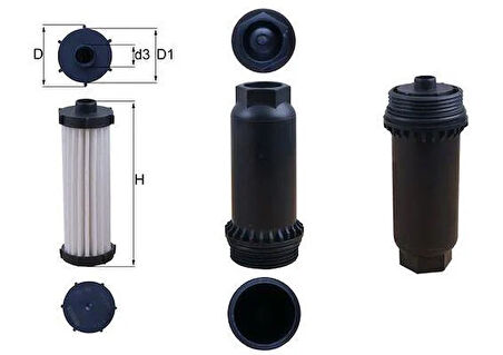 SANZIMAN YAG FILTRESI KIT OTOMATIK MONDEO IV CA2 07 14 S-MAX 09 KUGA 08 GALAXY 06 15 2.0 TDCI VOLVO S40 II 2 04 10 S60 II 10 15 S80 II 08 2.0 V40 1.6 D2 T4 D2 V50