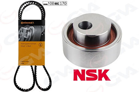 EKSANTRİK GERGİ KİTİ 108x170 P106-206-306-307-405-PARTNER-BERLINGO-XSARA-SAXO 1.4 TU3JP K015175XS