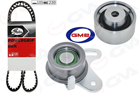 TRİGER KAYIŞ SETİ HYUNDAI ACCENT ADMIRE ERA 1.5L G4EB 01- 1.4L 1.6L G4ED G4EE 01-10 / GETZ 1.4L 06-10 / MATRIX ELANTRA 1.6L 01-06 / KIA RIO 1.4L 1.6L 06-10 / CERATO 1.6L 04-07 1 KAYIŞ 2 RULMAN