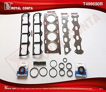 MOTOR TAKIM CONTASI REINZ KEÇE SUB.LAS DOBLO-PALIO-ALBEA 1.6 01 182.B6.000/MT.NO:505169 A KADAR