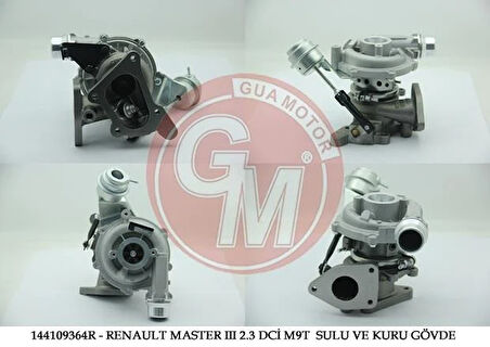 TURBO ŞARJ RENAULT TRAFIC II 90-115BG MASTER III 2.3 DCİ 110-125-145BG M9T OPEL VİVARO 2.0-2.5CDTI