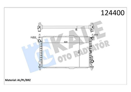 MOTOR SU RADYATORU CONNECT 1.8TDCI 75 90PS 03 09 KLIMASIZ