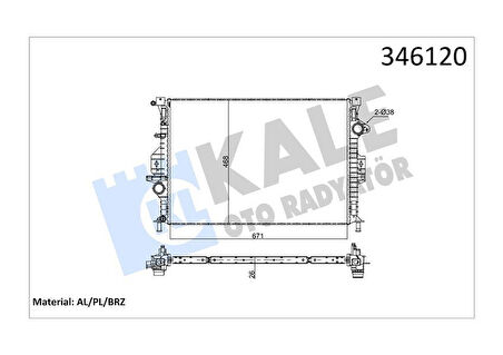 MOTOR SU RADYATORU FOCUS III 11 KUGA 1.6 ECO 2.0TDCI 11 MONDEO IV 1.6TI 1.8TDCI - 2.0TDCI 07 VOLVO S60 II D2-T3-T4 15 18 S80 II 10 15 V40 10 15 V60 I 10 15 V70 III 10 15