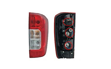 11-C657-05-2B STOP LAMBASI SAĞ NİSSSAN NAVARA 15 D23