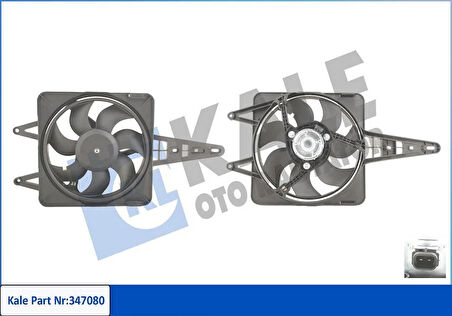 FAN MOTORU DAVLUMBAZLI FIAT TEMPRA-TIPO 1.4-1.6 KLİMASIZ