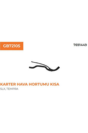 KARTER HAVA HORTUMU KISA FIAT TPX-SLX 7691449