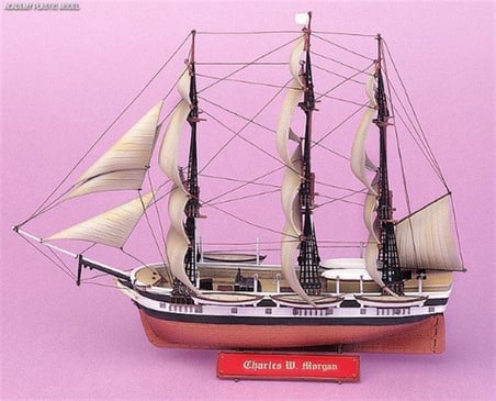 Academy 14204 1/200 Ölçek, New Bedford Whaler Yelkenli Gemisi, Plastik Model Kiti