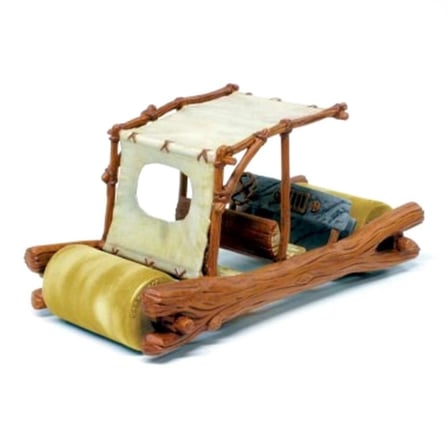 Lindberg 604 1/25 Ölçek, Çakmaktaş Arabası, Plastik Model kiti
