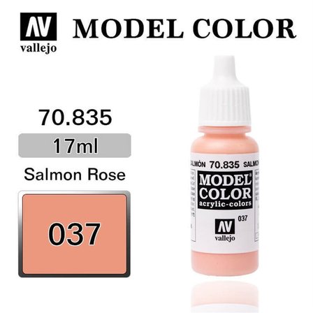 Vallejo 70835 18 ml. (37) Salmon Rose-Matt, Model Color Serisi Model Boyası